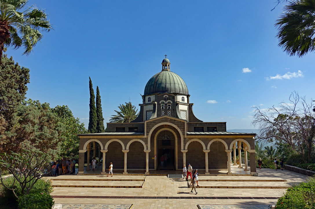 Kirche der Bergpredigt in Tabgha