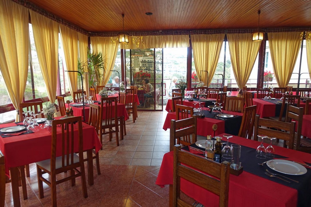 Im Innern des Restaurants La Terraça