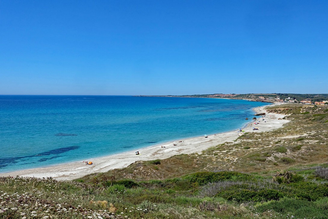 Strand bei San Giovanni di Sinis