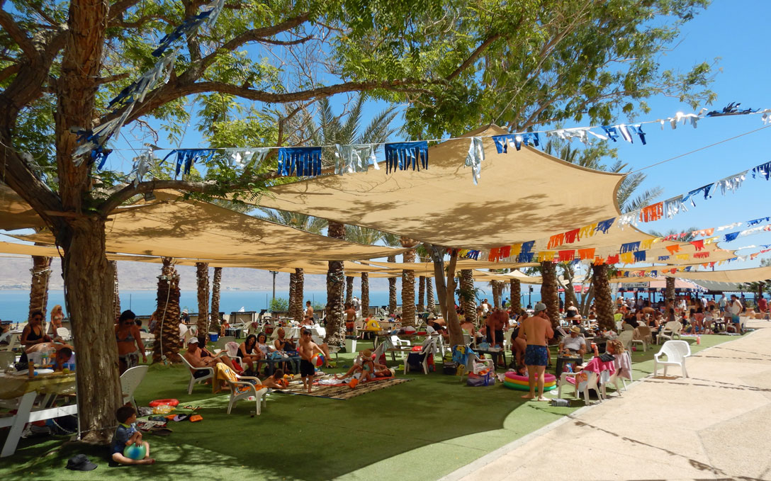 Strandbad am Toten Meer