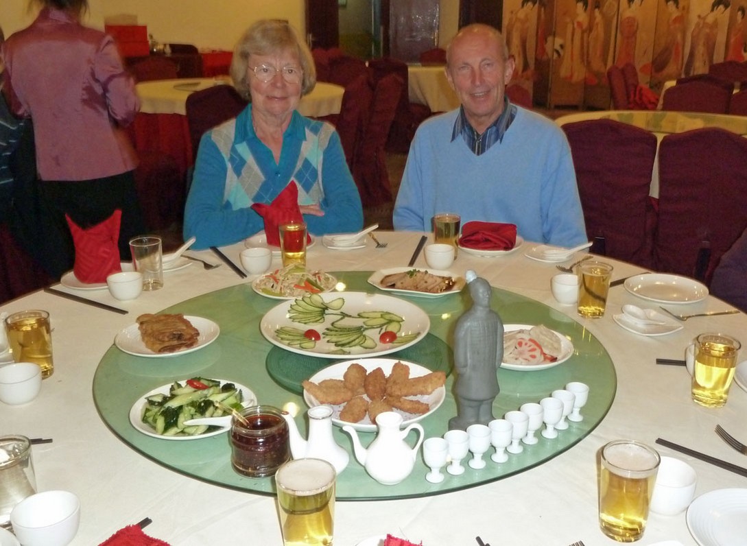 Teigtaschen-Essen in Xi´an mit 18 Gängen