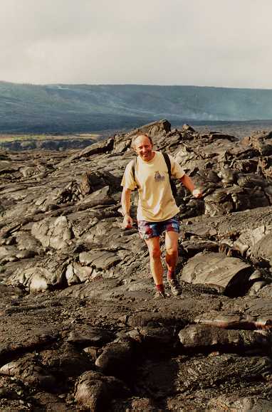 Wanderung über die Lavafelder auf Big Island